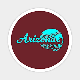 Arizona Baseball Magnet